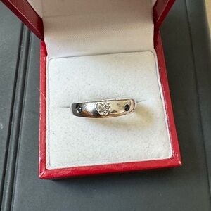 10k diamond ring